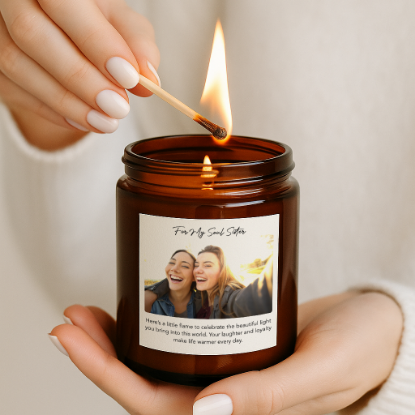 Picture of Best Friend Candle Gift, My Bestie Scented Keepsake, Personalised Thank You Present