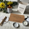 Picture of Engagement Gift for Couple, Personalised Candle with Names, Custom Romantic Keepsake