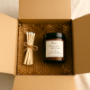 Picture of Engagement Gift for Couple, Personalised Candle with Names, Custom Romantic Keepsake